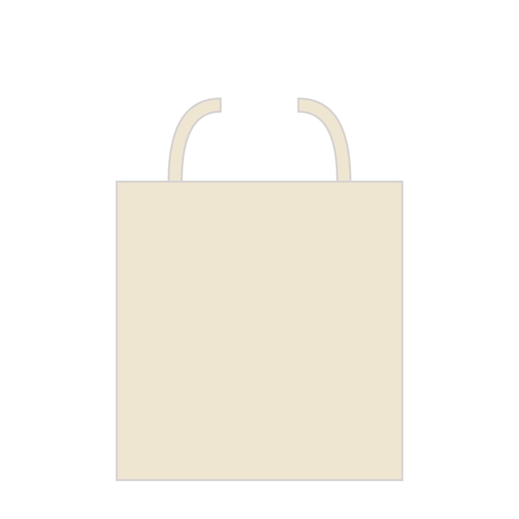 Custom Canvas Tote in Natural